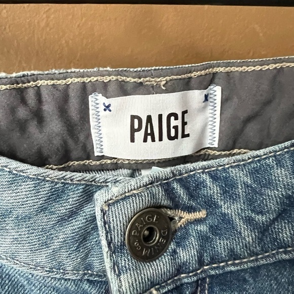 PAIGE Jimmy Jimmy Ankle Liza Destructed Size 26 Destroyed Jeans - Picture 5 of 9